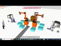 Промышленный робот промышленность приблизительно 665 кг отпечаток 850 мм х 950 мм для технологических приложений